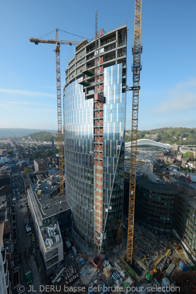 tour des finances à Liège